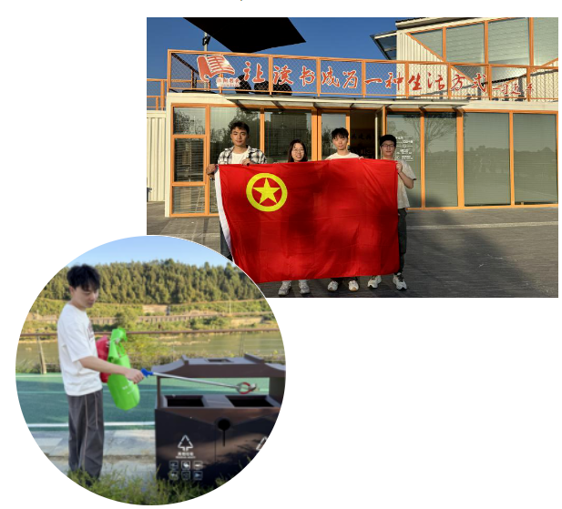 成都德熙愛汝實業集團股份有限公司團總支開展公益環保健步行活動
