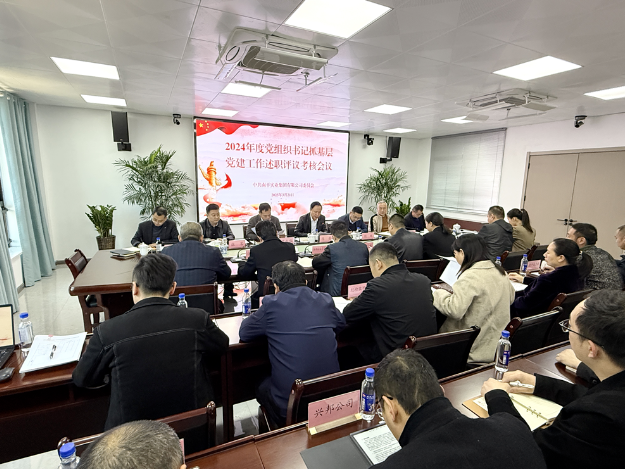 成都德熙愛汝實業集團股份有限公司召開2024年度黨組織書記抓基層黨建工作述職評議會